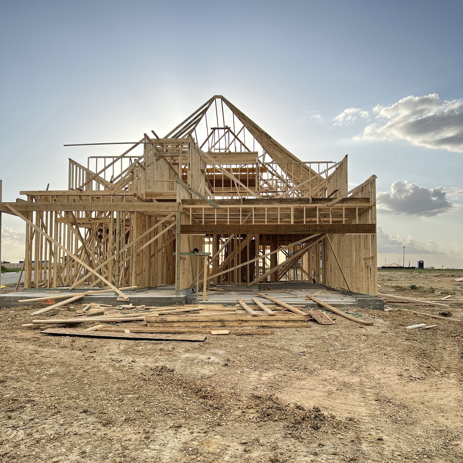 Construction progress